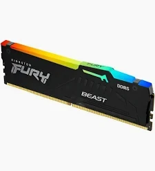 MEMORIA DDR5 16GB 5200MHZ KINGSTON FURY BEAST RGB